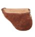 Vintage Large Saddle Bag, back view